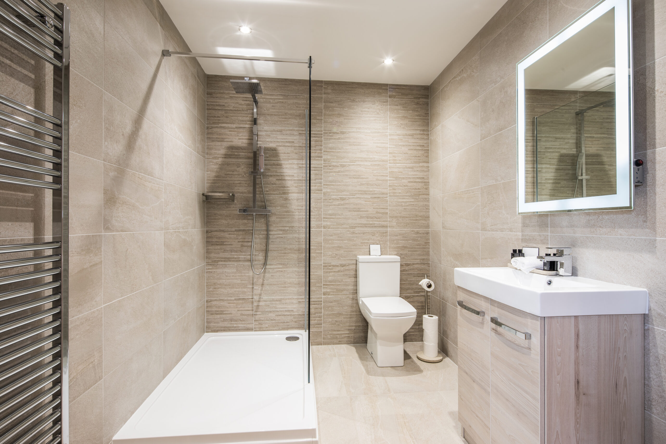 interior of modern bathroom